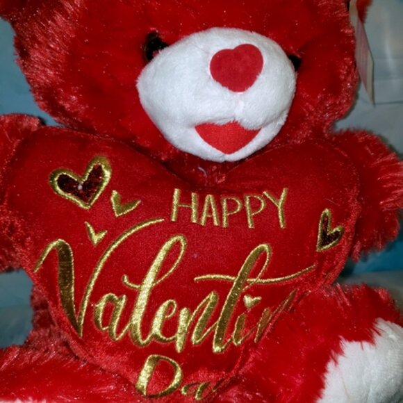 Sweetheart Teddy - 2022 Valentine’s Day Red Plush Teddy NWT - Picture 2 of 5